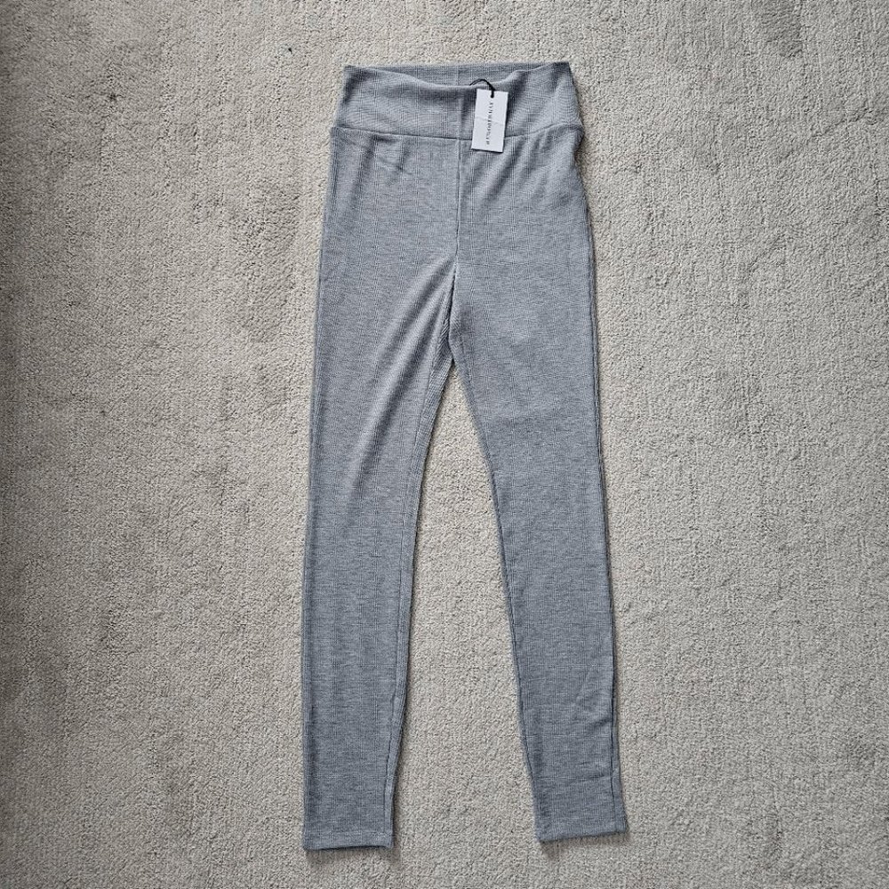 WeWoreWhat Revovle Waffle Legging Size XXS in Heather Grey High Rise Pull on - Picture 3 of 7